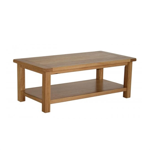 Vancouver Select Oak Large Coffee Table with