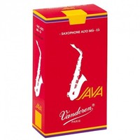 Vandoren Java Red-Cut Alto Saxophone Reeds