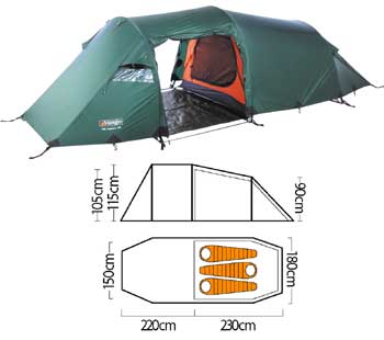 VANGO Equinox 250 Tent