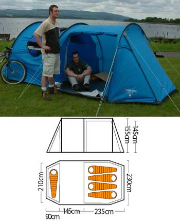 VANGO Gamma 450 Tent