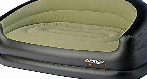 Vango Inflatable Camping Sofa - Green/Black