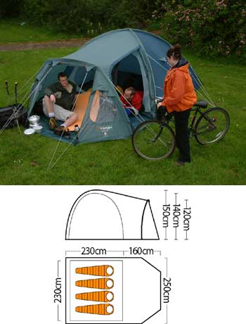 VANGO Venture 400 Tent