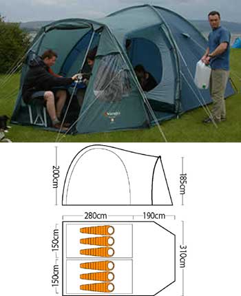 VANGO Venture 600 DLX Tent