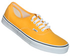 Vans Authentic Yellow/White Canvas Trainers