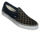 Vans Classic Slip-On Black/Brown Checkerboard