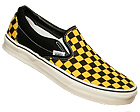 Vans Classic Slip-On Black/Yellow Check