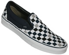 Classic Slip-On Blue/White Canvas Trainers