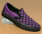Vans Classic Slip-On Purple/Black Check