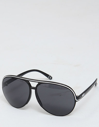Gambler Sunglasses - Black/White