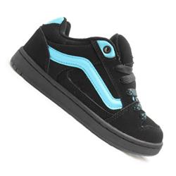 Ladies Kaylyn Skate Shoes - Black/Blue