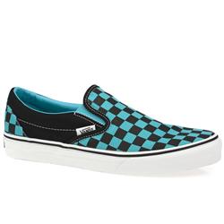 Vans Male Classic Slip 3 Fabric Upper Fashion Large Sizes in Black and Blue
