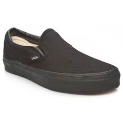 Vans Male Classic Slip-On Fabric Upper Fashion Large Sizes in Black