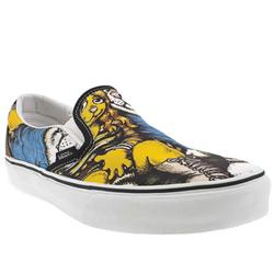 Vans Male Classic Slip On R.crumb Fabric Upper Fashion Large Sizes in Multi