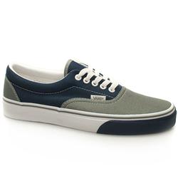 Vans Male Era Fabric Upper Fashion Large Sizes in Grey and Navy