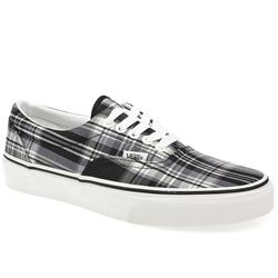 Vans Male Era Too Fabric Upper Fashion Large Sizes in Black