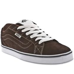 Vans Male Off The Wall Lite Suede Upper Fashion Large Sizes in Brown