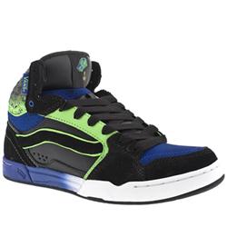 Male Owen Hi Ls Leather Upper Fashion Large Sizes in Black and Green