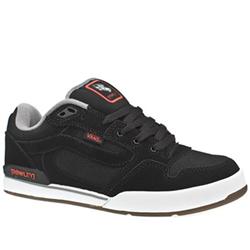 Male Rowley Xlt Elite Suede Upper Fashion Trainers in Black