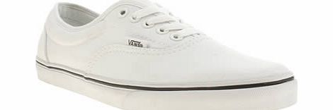 Vans White Lpe Trainers