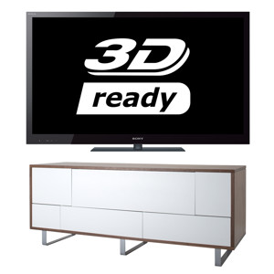 various Sony KDL-46NX713 TV with Alphason TV Stand
