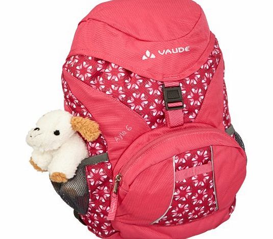 Vaude Ayla Childrens Backpack Pink raspberry/sangria print Size:29 x 21 x 12 cm