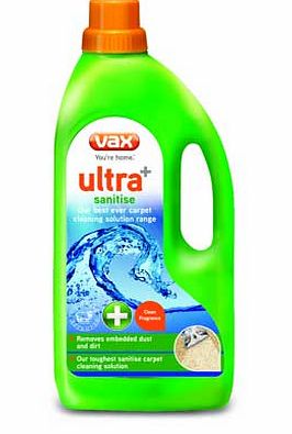 Vax   Ultra Sanitise 1.5 Litre Solution