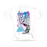 Paramore - Splash Skinny Fit Tshirt Skinny Fit Medium (UK 10 - 12)