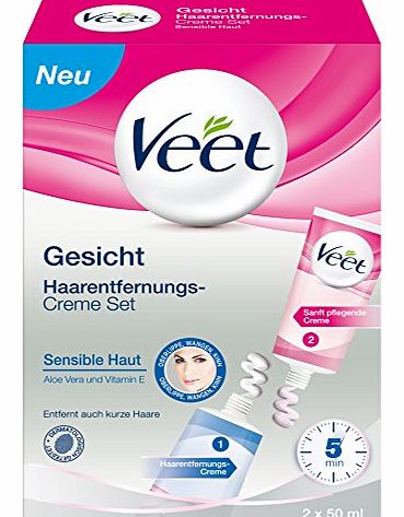 Veet Face Hair Removal Cream and Finishing Cream 50 ml