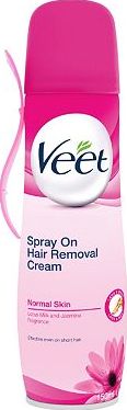 Veet, 2041[^]10083312 Spray on Hair Removal Cream with Lotus Milk