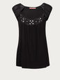 VELVET TOPS BLACK XS VEL-U-VIRIDA