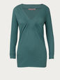 VELVET TOPS GREEN XS VEL-U-BONITA