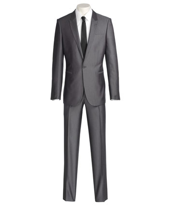 Ventuno 21 Mens Suit by Ventuno 21 Charcoal Pic n Pic