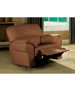 ventura Reclining Chair Chocolate
