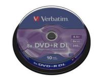 8.5Gb 8x Double Layer DVD+R silver spindle 10`