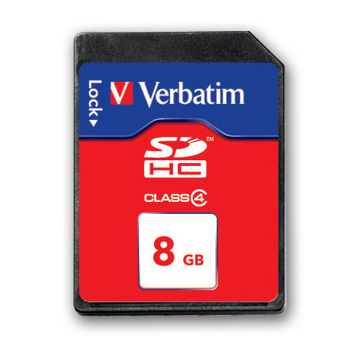Verbatim 8GB Secure Digital Card