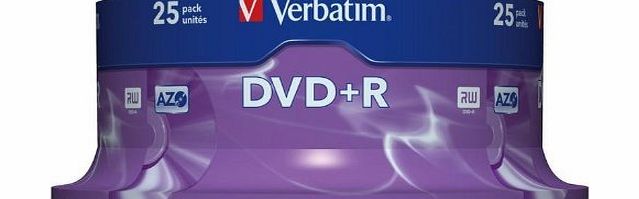 Verbatim DVD Video 25 Pack ( VB DVD R 25pk CB )