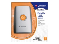 SmartDisk Portable Hard Drive - hard drive - 250 GB - Hi-Speed USB