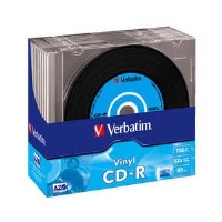  CD-R 52x Vinyl 10pk slim