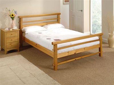 Lecco Double (4 6`) Slatted Bedstead