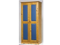 Verona 2 Door Wardrobe Blue