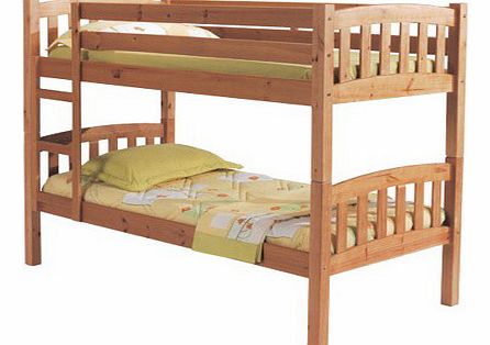 America Pine 3ft Bunk Bed