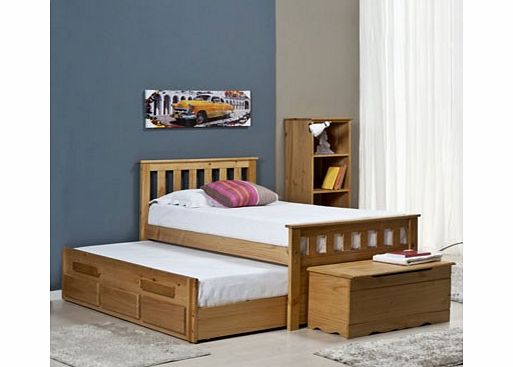 Bergamo Captains Bed With Guest Bed  Drawers