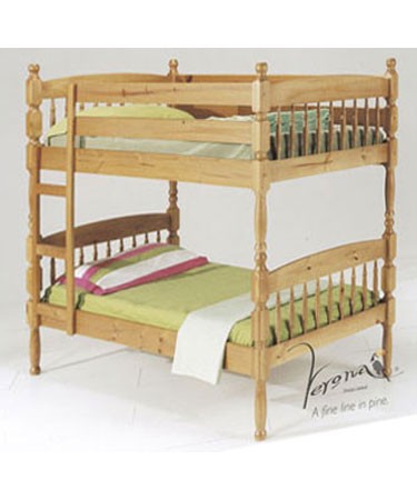 Verona Designs Junior Milano Shorty Pine Bunk Bed