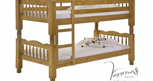 Verona Designs Trieste 3ft Short Bunk Bed