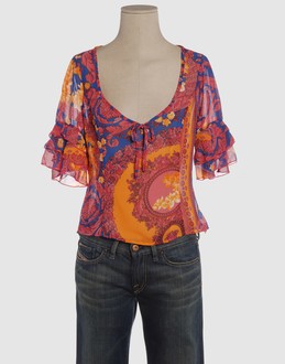 VERSACE JEANS COUTURE SHIRTS Blouses WOMEN on YOOX.COM