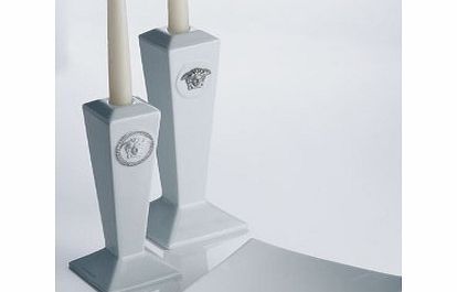 Medusa Silver Candleholder Candleholder 20cm