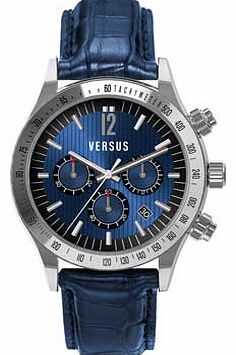 Versus Versace Mens Blue Chronograph Watch