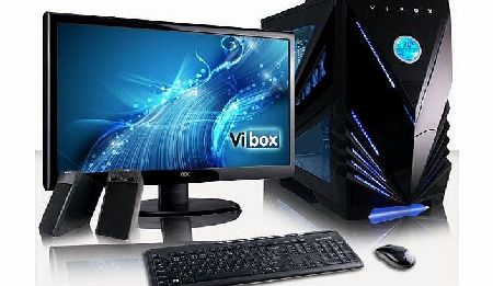 Vibox  Saturn Package 24 - 4.2GHz AMD Eight Core, Home, Office, Family, Multimedia, Desktop, Gaming PC Computer with 22`` Monitor, Keyboard amp; Mouse Set, Dual Speakers, Windows 7 Operating System and