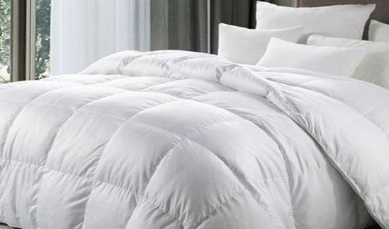 Luxury Goose Feather and Down Duvet / Quilt , 10.5 Tog , Double Size