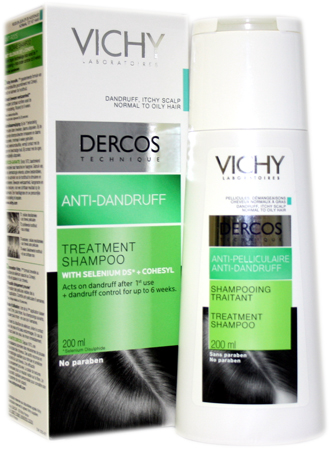 Dercos Anti-Dandruff Treatment Shampoo for
